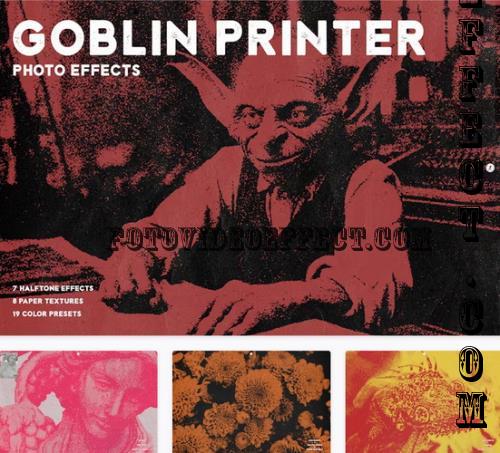 Goblin Printer - Halftone Effects - 92049165