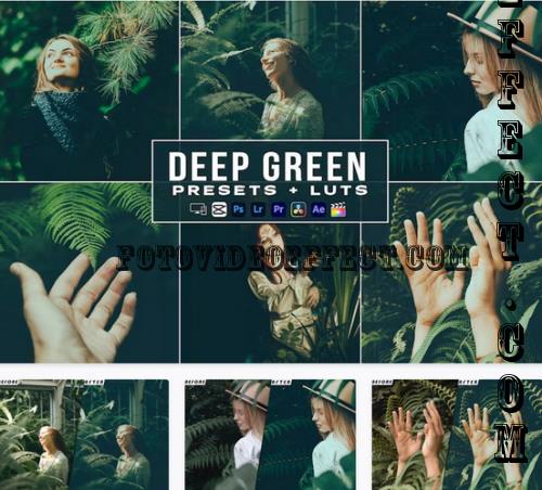 Deep Green Presets - luts Videos Premiere Pro - C8552F5
