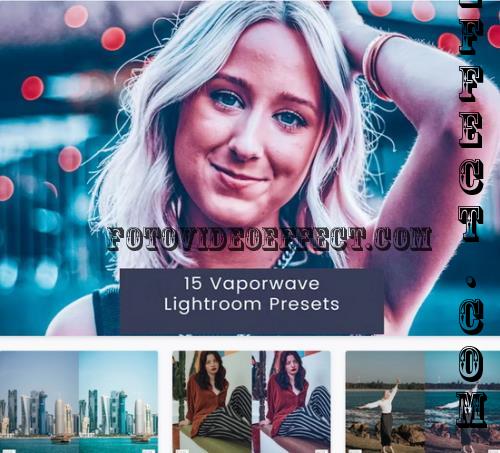 15 Vaporwave Lightroom Presets - 7VGA8BR