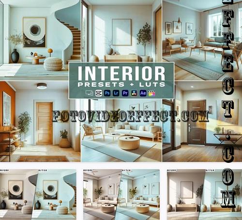 Interior Presets - luts Videos Premiere Pro - 753FKJY