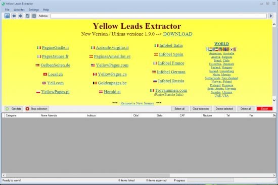 Yellow Leads Extractor 8.9.2 Multilingual 391e984396166a5dd066181cb91890d4