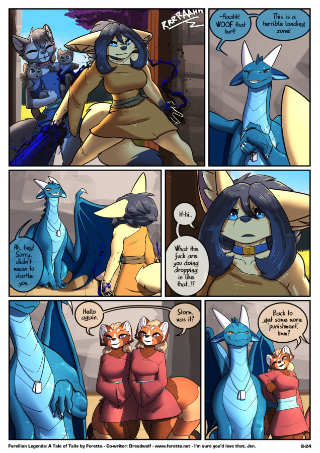 Feretta - A Tale of Tails: Chapter 8 - Power Play Porn Comic