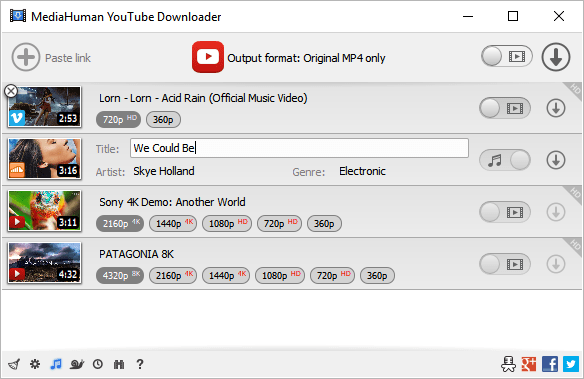 MediaHuman YouTube Downloader 3.9.9.88 (0305) Multilingual (x64)