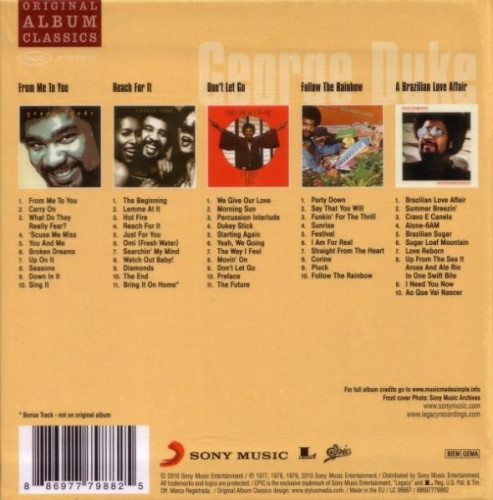 George Duke - Original Album Classics (2010)[5CD] Lossless