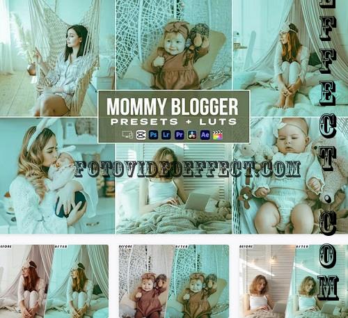 Mommy Blogger Luts Video Presets Mobile & Desctop - V4HXPUM