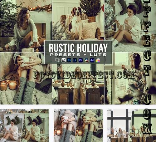 Rustic Holiday Video Luts Presets Mobile & Desctop - 76UAKAH