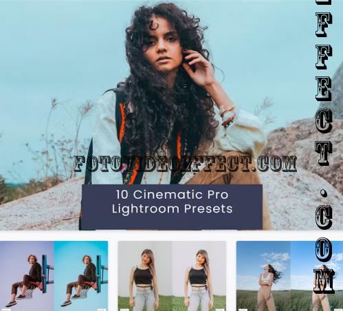10 Cinematic Pro Lightroom Presets - 7TV9Y3T