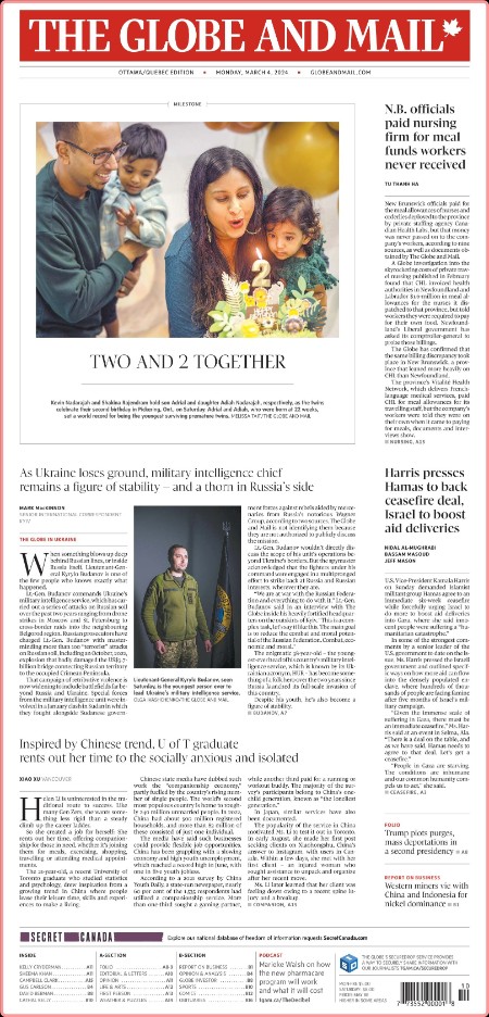 The Globe and Mail - March 04 2024