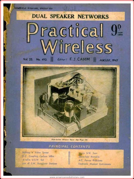 Practical Wireless 1947-08