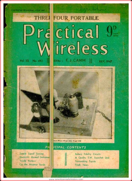 Practical Wireless 1947-07