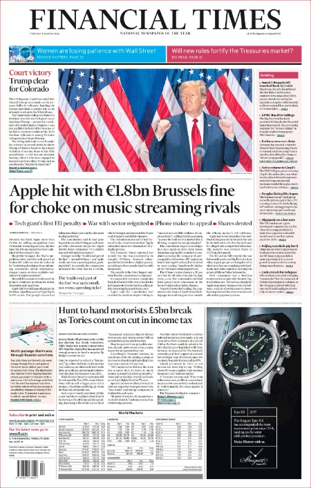 Financial Times - 5th March