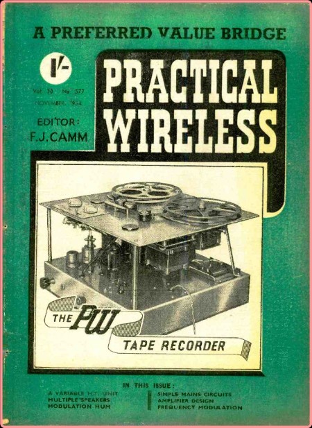 Practical Wireless 1954-11