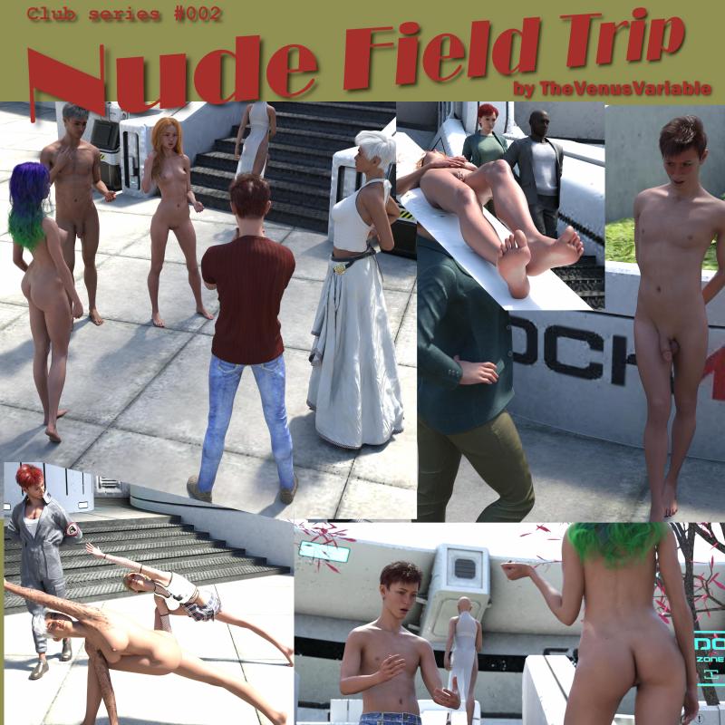 TheVenusVariable - Sexual Learning Society 2 - Field Trip 3D Porn Comic