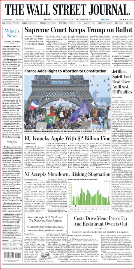 The Wall Street Journal - March 5 2024