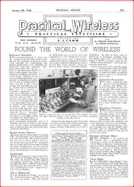 Practical Wireless 1940-01 06