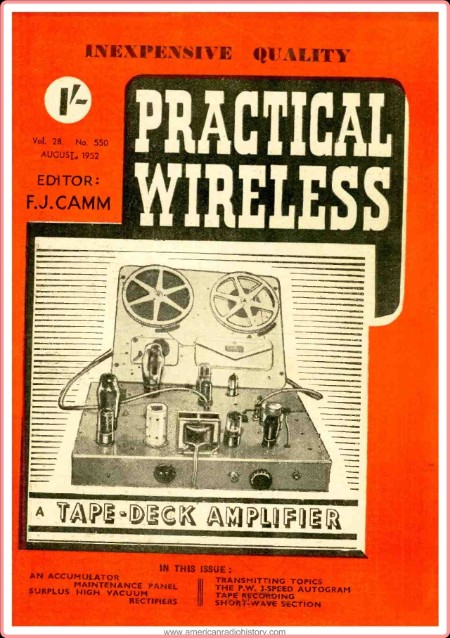 Practical Wireless 1952-08