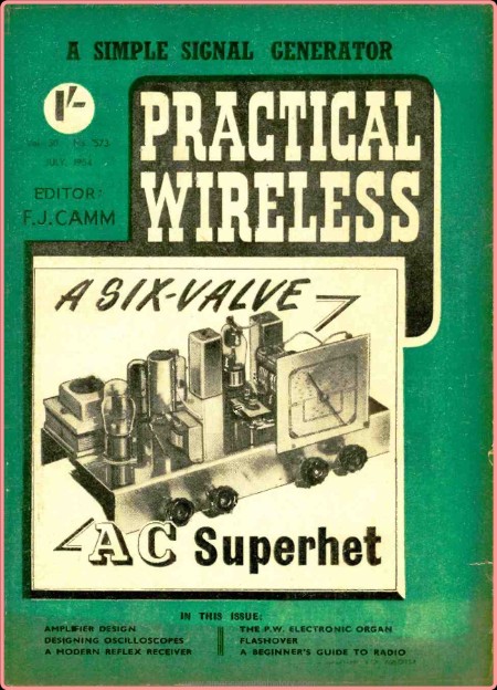 Practical Wireless 1954-07