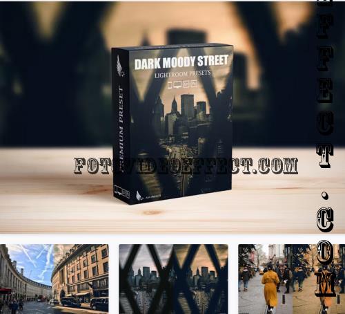 Dark and Moody Street Cinematic Lightroom Presets - 50669206