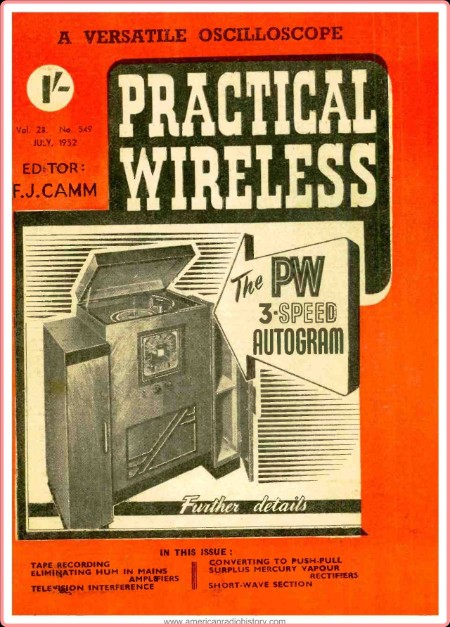 Practical Wireless 1952-07