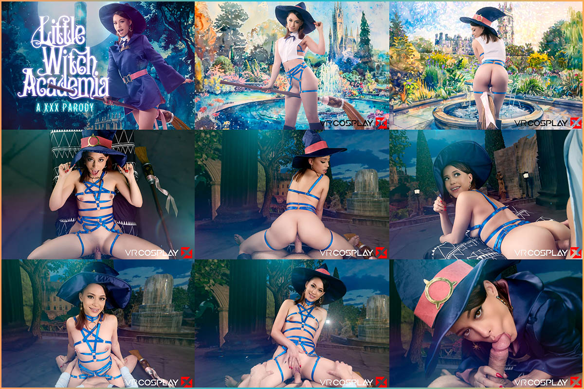 [VRCosplayX.com] Laya Rae - Little Witch Academia A XXX Parody [07.03.2024, Anime, Babe, Blowjob, Brunette, CGI, Cowgirl, Creampie, Doggy Style, Fucking, Latina, Missionary, Reverse Cowgirl, Small Tits, Teen, Virtual Reality, SideBySide, 7K, 3584p, SiteRi