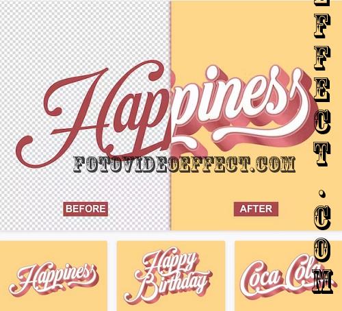 Happiness Text Effect - 4M7U6YU