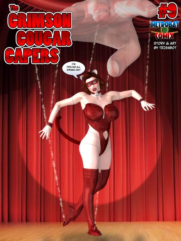 Trishbot - Crimson Cougar Capers 9 3D Porn Comic