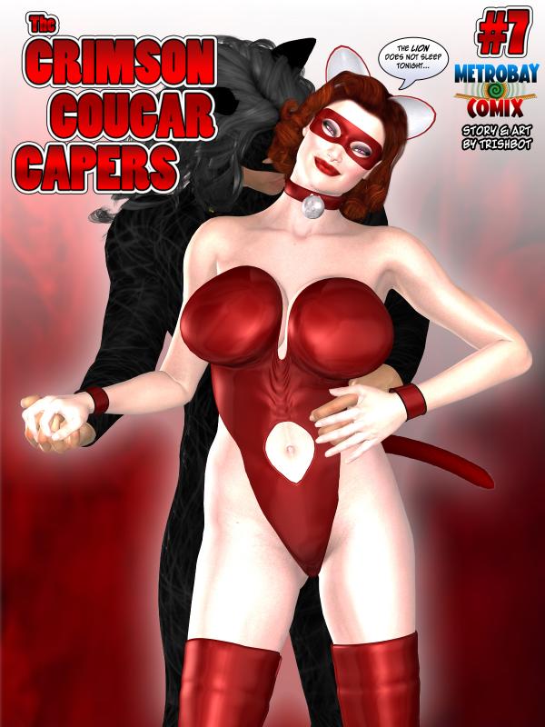 Trishbot - Crimson Cougar Capers 7 3D Porn Comic