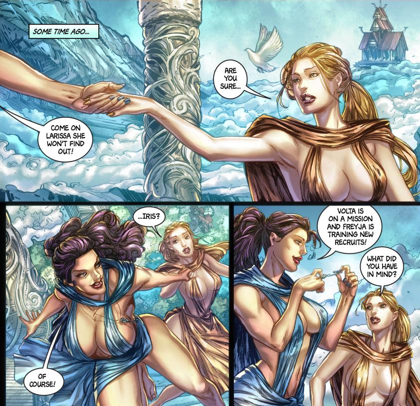 Mount Olympus Comics - Valkyrie Saviors 3 Porn Comic