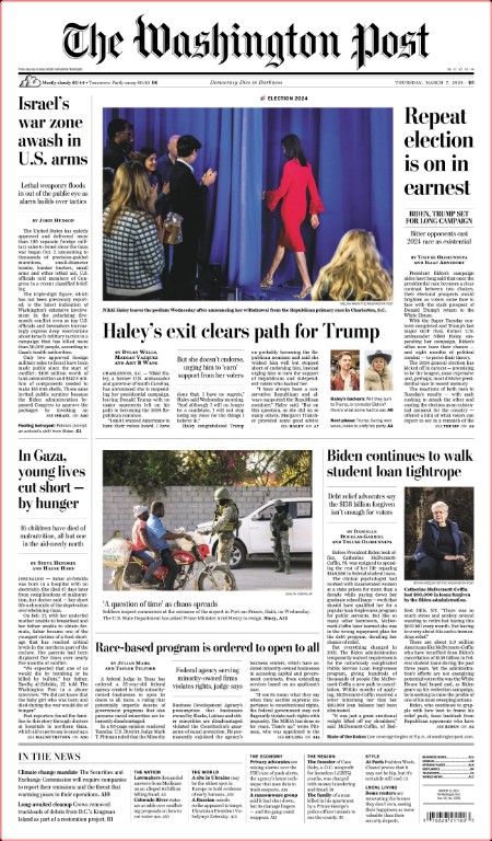 The  Washington Post - March 7th