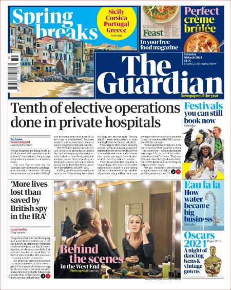 The Guardian UK - 9th March