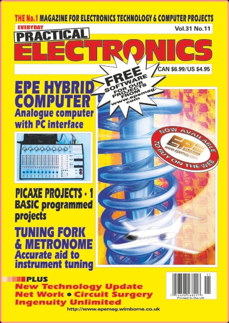 Everyday Practical Electronics 2002-11