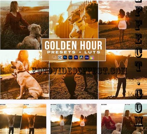 Golden Hour Video Luts Presets Mobile & Desctop - ZW3DBY3