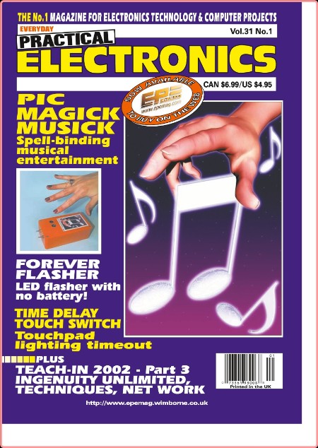 Everyday Practical Electronics 2002-01