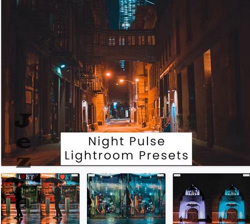 Night Pulse Lightroom Presets - DXMZP8X