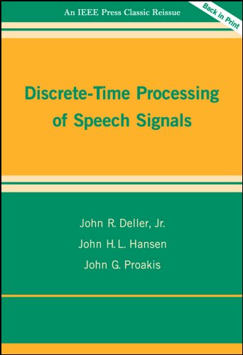 Discrete–Time Processing of Speech Signals (2024)