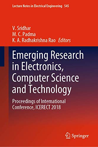 Emerging Research in Electronics, Computer Science and Technology (2024)
