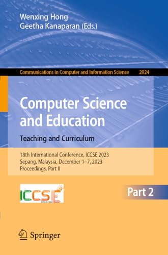 Computer Science and Education. Teaching and Curriculum