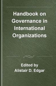 Handbook on Governance in International Organizations