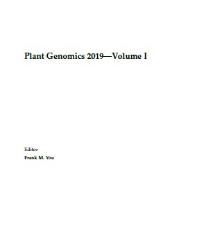 Plant Genomics 2019 Volume I (2024)
