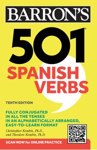 501 Spanish Verbs (Barron's 501 Verbs), 10th Edition
