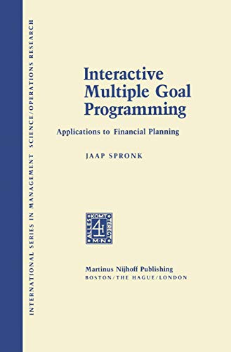 Interactive Multiple Goal Programming Applications to Financial Planning