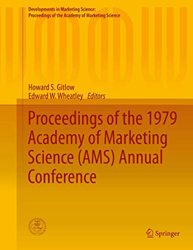 Proceedings of the 1979 Academy of Marketing Science (AMS) Annual Conference (2024)
