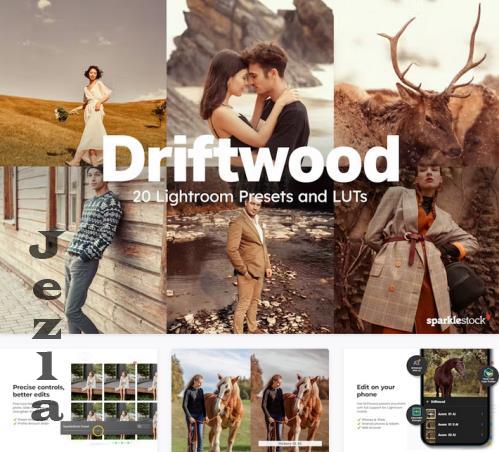 20 Driftwood Lightroom Presets LUTs - 92142162