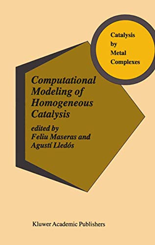 Computational Modeling of Homogeneous Catalysis