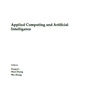 Applied Computing and Artificial Intelligence (2024)