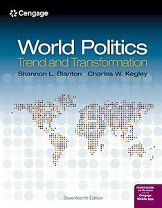 World Politics Trend and Transformation  Ed 17