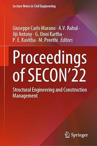 Proceedings of SECON'22 Structural Engineering and Construction Management