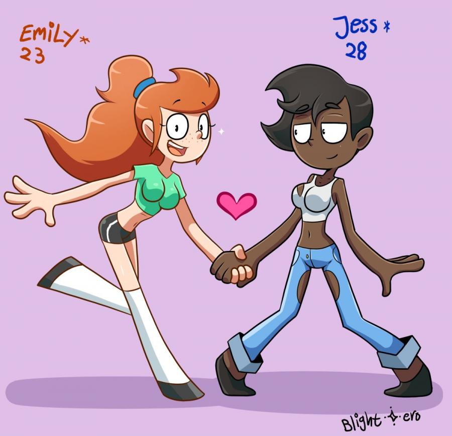 BlightStarEro - Emily & Jess (Eng) Porn Comic