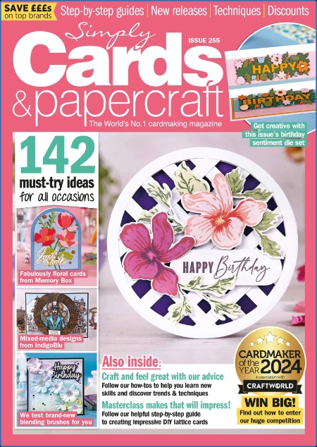 Simply Cards & Papercraft - Issue 255 - 7 March 2024 46b963a49a116ba6a2778a136b9d315a