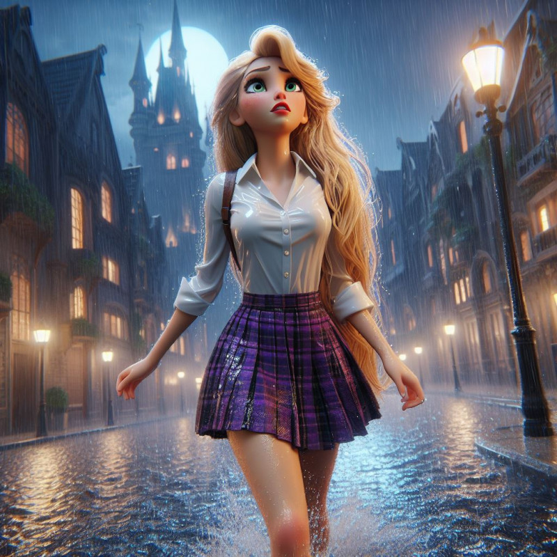 Vanellora - Wet schoolgirl princesses 3D Porn Comic
